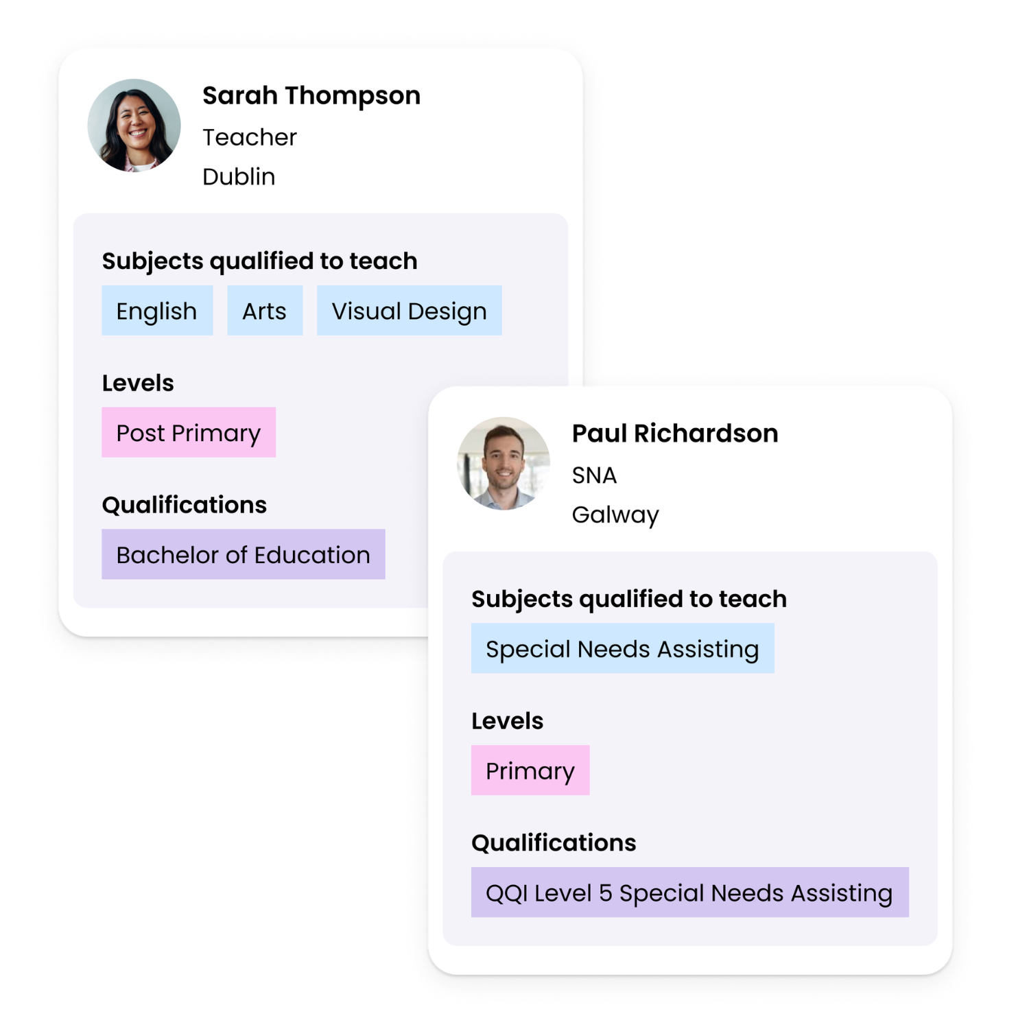 ClassCover Ireland — substitute teacher profiles in your area